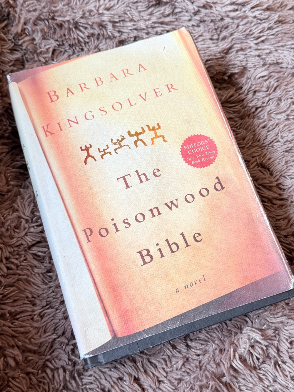 The Poisonwood Bible by Barbara Kingsolver Historical Fiction Hardcover book